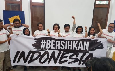 Gerakan #BersihkanIndonesia Tantang Dua Capres Cawapres Tinggalkan Energi Kotor Batu Bara